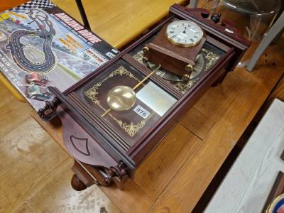 2 X WALL CLOCKS + MANTLE CLOCK