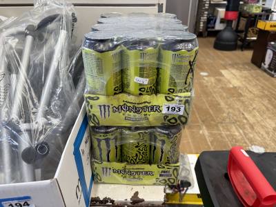 2 X CASES OF MONSTER