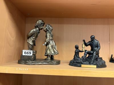 MINER FIGURE GROUP + OTHER