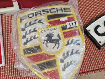 CAST PORSHE SIGN