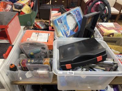 3 X BOXES OF TOOLS + ODDS