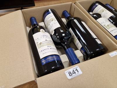 BOX OF CHATEAU DE LA LIGNE 2019 WINE