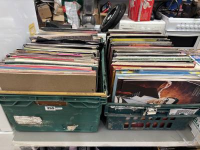 2 BOXES OF RECORDS