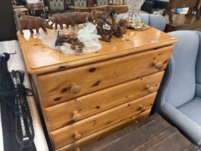 SOLID PINE DRAWER CHEST