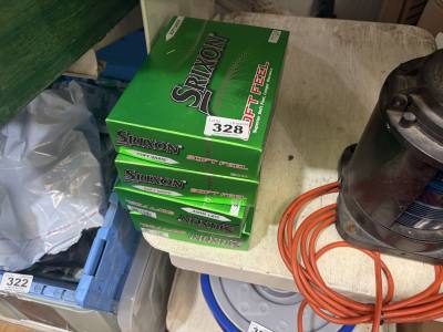 4 X BOXES OF NEW GOLF BALLS