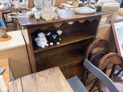 OAK BOOKCASE