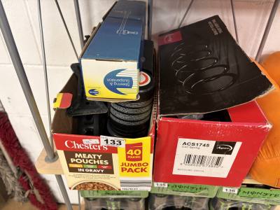 2 X BOXES OF CAR PARTS ETC