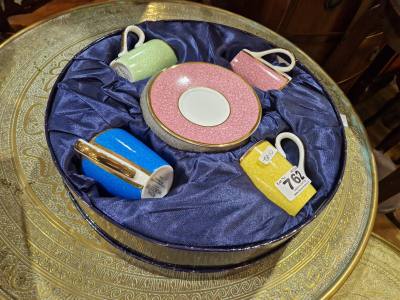 ROYAL WORCESTER COMMEMORATIVE TEA SET