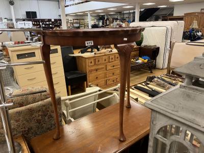 HALF MOON HALL TABLE