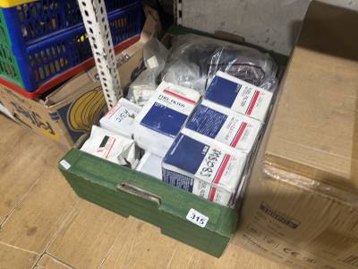 BOX OF MITSUBISHI PARTS