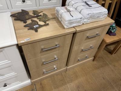PAIR OF BEDSIDE CHESTS