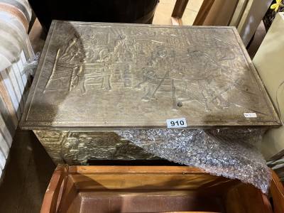 BRASS LOG BOX