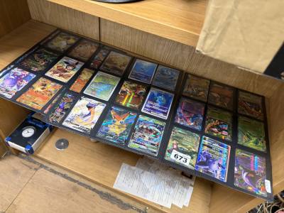 LOT OF REPLICA POKEMON CARDS