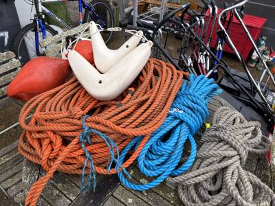 BOAT FENDERS + BUOYS + ROPE