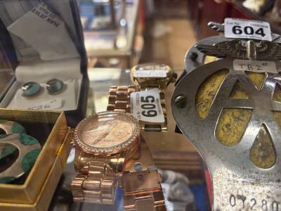 MICHAEL KORS WATCH + GUESS WATCH