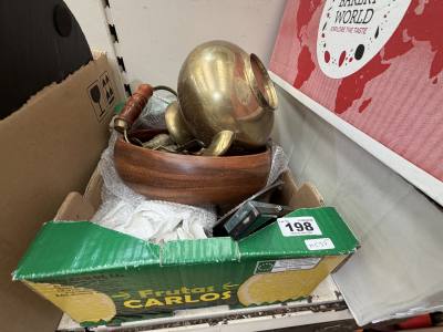 2 X BOXES OF SILVERPLATE + BRASS