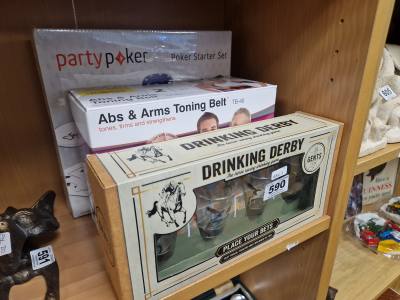 ABS BLET, POKER SET + GLASSES