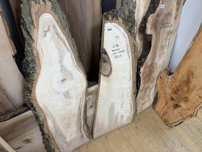 2 X PIECES OF ASH