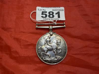 WW1 MEDAL PTE GUILLEN