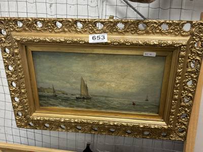 VICTORIAN NAUTICAL OIL