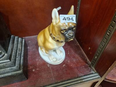 VINTAGE USSR BOXER FIGURE