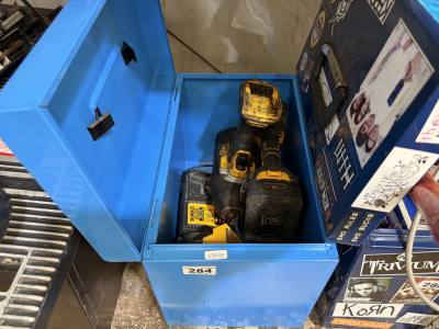 BOX OF DEWALT POWER TOOLS (FAILED)