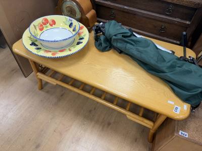 CANE COFFEE TABLE