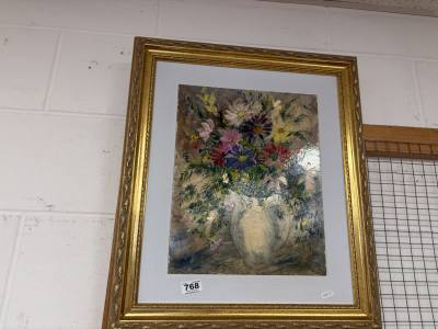 SIGNED STILL LIFE OIL