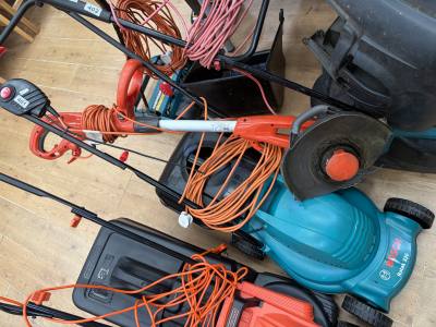 ELECTRIC MOWER + STRIMMER