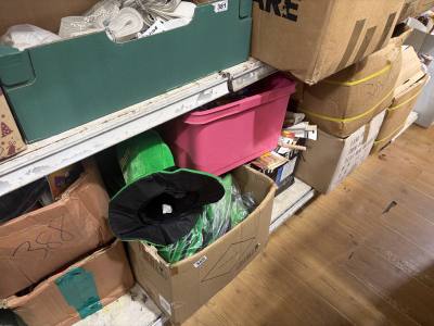 LOT OF BOXES OF END OF LINE