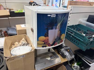 COMMERCIAL MILK FRIDGE
