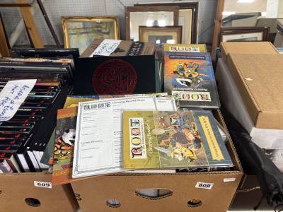 BOX OF R.P.G BOOKS
