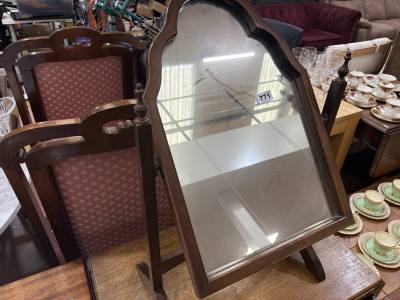 MAHOGANY VANITY MIRROR