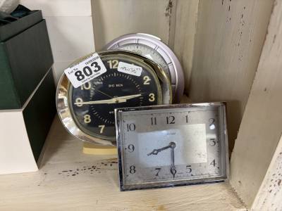 2 X MID CENTURY + SEIKO CLOCKS