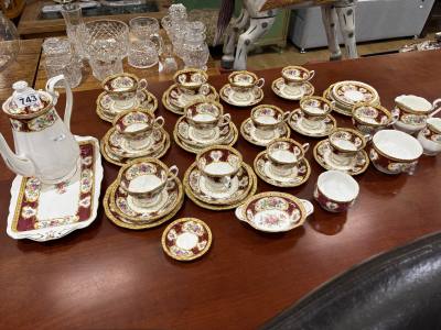LADY HAMILTON TEA SET