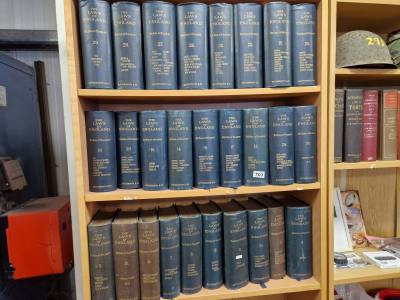 LAWS OF ENGLAND HALSBURY VOLUMES