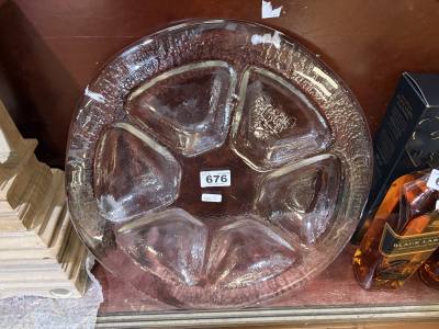 MID CENTURY MURANO BITS DISH