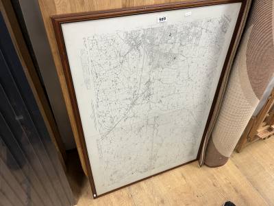 FRAMED MAP