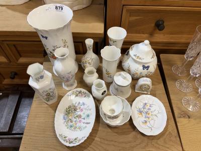 TABLE LOT OF AYNSLEY