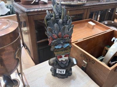 CHIEF COLD CAST BUST