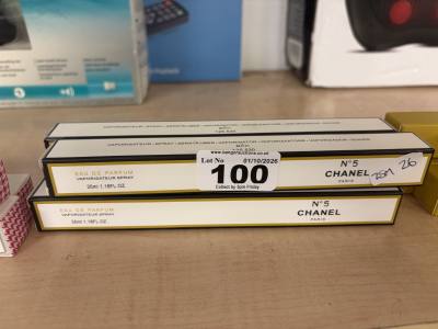 4 X 35 ML CHANEL SPRAYS