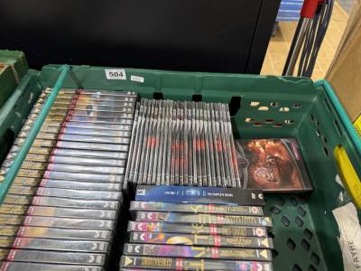 BOX OF STAR TREK DVD'S