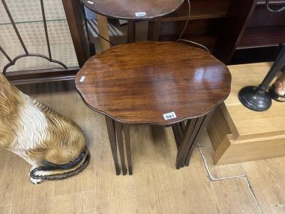 MAHOGANY TABLE NEST