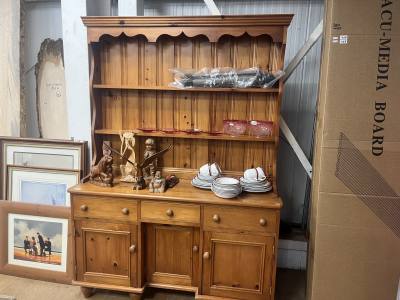 PINE KITCHEN CABINET
