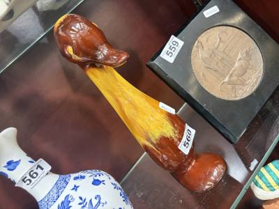 BLUE MOUNTAIN POTTERY DUCK