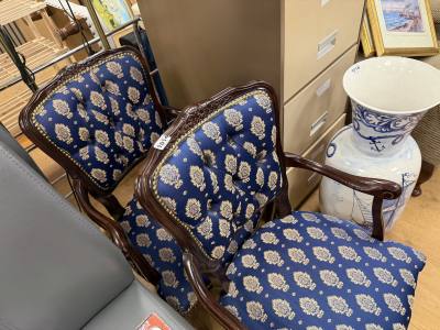 PAIR OF ARMCHAIRS