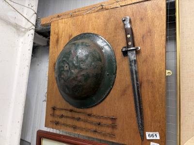 WW2 RELIC PLAQUE
