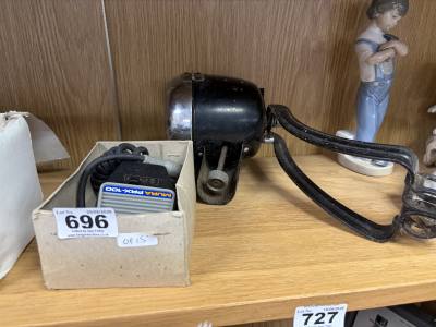 MARINE RADIO + VINTAGE RALLY LIGHT