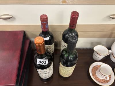 4 X BOTTLES OF VINTAGE SPANISH WINE