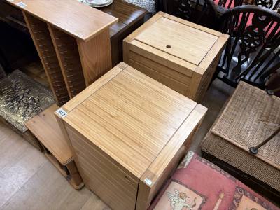 PAIR OF STORAGE CABINETS